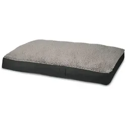 Petzzz ergonomisches Hundekissen Wormi L 100 x 70 x 14 cm - Das Petzzz ergonomische Hundekissen Wormi in Größe L bietet optimalen Komfort für mittelgroße bis große Hunde. Der abnehmbare Bezug ist pflegeleicht und maschinenwaschbar. Ideal für entspannte Ruhezeiten und bequeme Reisen.