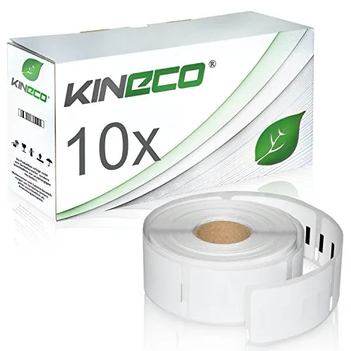 Vielzweck-Etiketten Rollen für Dymo LabelWriter 450 & 400 - 500 hochwertige Etiketten (19x51mm) für Dymo Labelwriter 450, 400 und weitere Modelle. Ideal für präzises Etikettieren und eine einfache Handhabung.