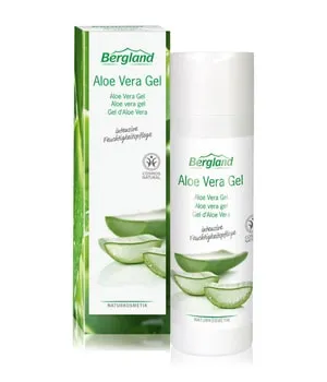 BERGLAND Aloe Vera Gel 200 ml - Ganzkörperpflege mit 93% Bio Aloe Vera für optimale Feuchtigkeit, ideal bei sonnengereizter Haut und für jeden Hauttyp. Erfrischt und sorgt für zarte Haut.