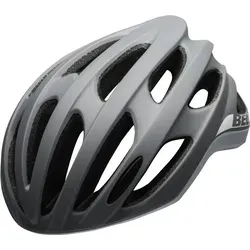 Bell Formula Matte/Gloss Grays L - Fahrradhelm mit Fusion In-Mold Polycarbonate Schale, 19 Belüftungsöffnungen für optimale Luftzirkulation und nur 235 g Gewicht - ideal für Rennradfahrer und Gravel-Enthusiasten.