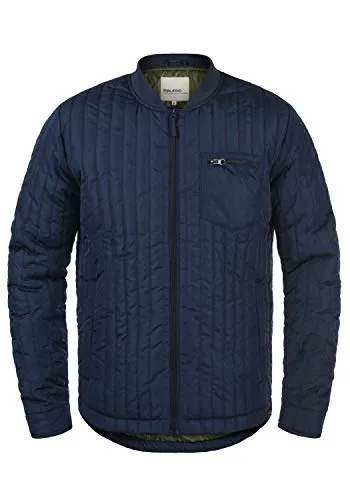 BLEND Steppjacke BHStan, Herren, Gr. M, marineblau - Stylische und praktische Steppjacke für Herren, ideal für Übergangszeiten. Aus 100% Polyester, pflegeleicht bei 30°C. Regular Fit für hohen Tragekomfort.