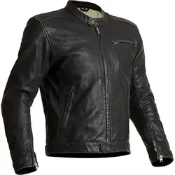 Halvarssons Leather Jacket Idre Black - Motorradjacke 54 - Hochwertige Motorradjacke aus Leder, Größe 54, bietet optimalen Schutz und Stil für Motorradfahrer.