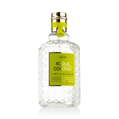 4711 Acqua Colonia Lime & Nutmeg Eau de Cologne 100 ml - Unisex Duft mit spritziger Limette und würziger Muskatnuss, ideal für erfrischende Sommerabende und besondere Anlässe.