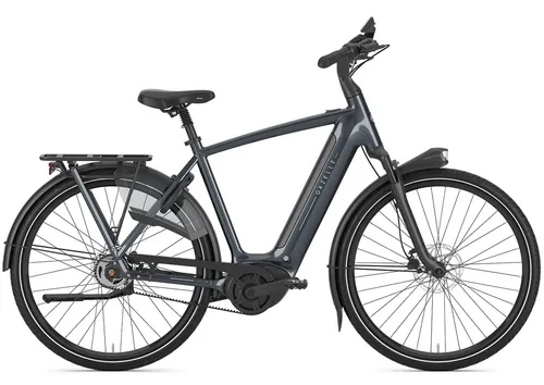 Gazelle Arroyo C5 Elite 600 Wh Herren E-Bike - grau 2025 - E-Bike mit leistungsstarkem 600 Wh Akku, ideal für lange Fahrten und komfortables Fahren auf jedem Terrain.