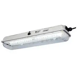 Stahl Ex-LED-Langfeldleuchte 6002/4128-010 - Wandleuchte für anspruchsvolle Anwendungen, IP66 Schutzklasse, extrem breitstrahlend und langlebig mit 100.000 Stunden Lebensdauer.