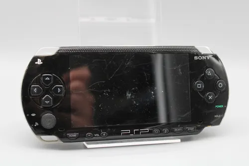 Sony PSP 1004 FAT - Playstation Portable - Handheld-Konsole in Schwarz, voll funktionsfähig und ideal für Gaming unterwegs. Erlebe deine Lieblingsspiele jederzeit!