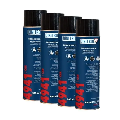 Dinitrol® 4941 Unterbodenschutz - Selbstheilende Wachs-Beschichtung - Hochwertige Unterbodenbeschichtung mit selbstheilenden Eigenschaften. Ideal für den professionellen Einsatz an Fahrzeugen, schützt effektiv vor Abnutzung und Korrosion.