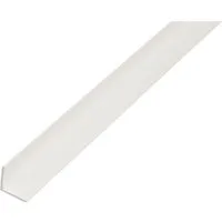 Winkelprofil gleichschenklig Kunststoff 30 mm x 30 mm x 1.000 mm Weiß
