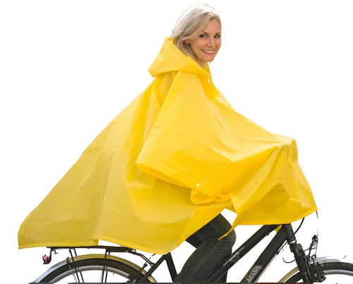 WENKO Regen-Poncho Universal - Der ideale Regenschutz - Funktionsjacken, langlebiger Kunststoff, Einheitsgröße, perfekt für alle Outdoor-Aktivitäten bei Regenwetter.