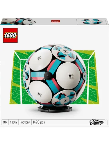 LEGO® 43019 - Fußball Set für kreative Baumeister - Vollständiges Set mit 1498 Teilen, ideal für Kinder ab 10 Jahren. Fördert Kreativität und Geschicklichkeit beim Bauen und Spielen. Versand ab 01.03.2026.