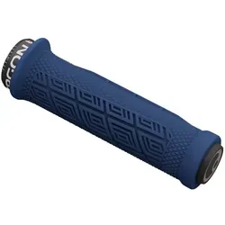 ERGON Griffe GDH FAT | nightride blue - Hochwertige ERGON Griffe GDH FAT in nightride blue für optimalen Komfort und Kontrolle beim Gravity-Mountainbiking. Entwickelt für große Hände und maximale Haftung – perfekt für Downhill und Enduro. 100 % Made in Germany.