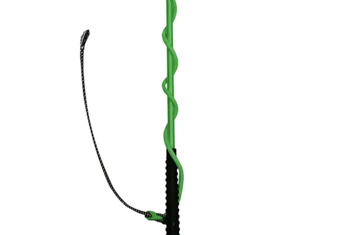 EQuest Longierpeitsche, grün, 180 cm - Reit- & Pferdebedarf: Leichte Longierpeitsche aus hochwertigem Fiberglas mit ergonomischem Griff, ideal für präzise Kommunikation mit dem Pferd und vielseitig einsetzbar.