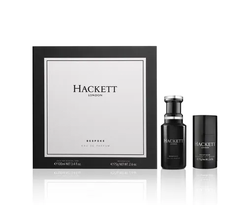 Hackett Bespoke Gift Set EDP 100ml + AS SG - Duftset für Damen, beinhaltet edlen Eau de Parfum und erfrischendes Deo