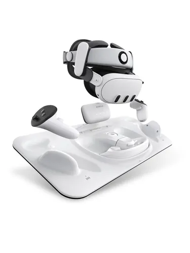 BoboVR D3 Dockingstation für Meta Quest 3 - Praktische Dockingstation für die Meta Quest 3, ideal zum Laden und Aufbewahren Ihres VR-Headsets. Kompakt und benutzerfreundlich für ein optimales Gaming-Erlebnis.