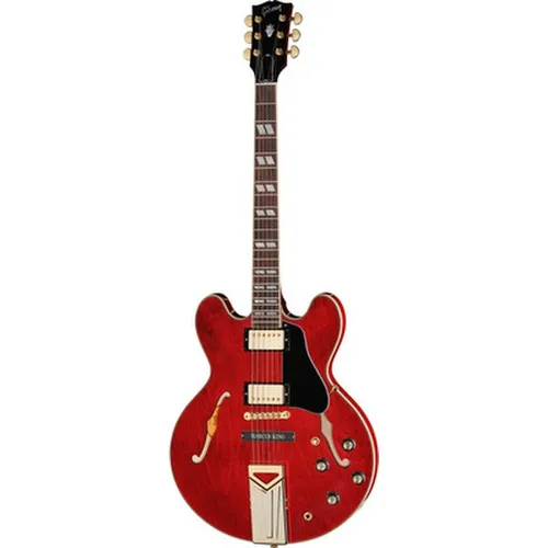 Marcus King ES-345 Sixties Cherry - Halbakustik Gitarre - E-Gitarre mit sorgfältiger Verarbeitung und hochwertigen Materialien, ideal für Musiker, die Wert auf Klang und Ästhetik legen.