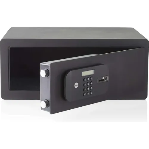 Yale YLFB/200/EB1, Tragbarer Safe, Schwarz, Code, Lesegerät für den Fingerabdruck, Schlüssel, 26,9 l, Boden / Wand, 200 mm