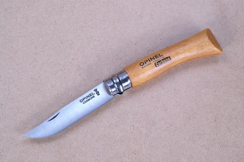 Opinel Traditionell N°7 Taschenmesser Klappmesser Carbonstahl Virobloc Neu O08