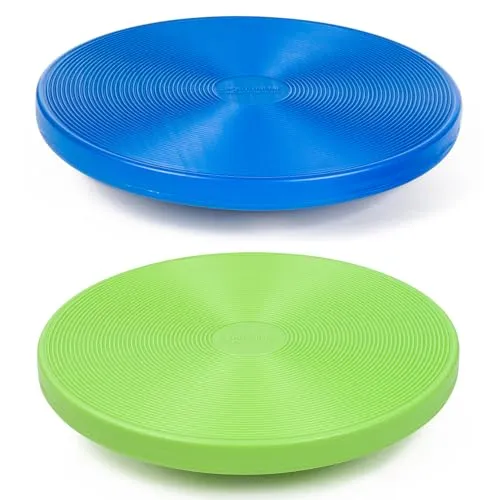 Sport-Thieme Balance-Board – Hochwertiger Gleichgewichts- und Koordinations-Trainer - Balanceboards für effektives Ganzkörpertraining bis 120 kg, inklusive Übungsanleitung für vielseitige Übungen und sicheren Stand.