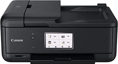 Canon PIXMA TR8550 Drucker - All-in-One Farbtintenstrahl-Drucker mit WLAN, LAN und Duplexdruck für müheloses Drucken und Scannen direkt über die Cloud.