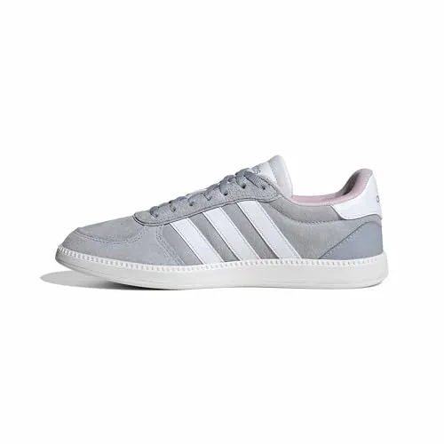 adidas Women's Breaknet Sleek Suede Sneaker UK 8 | EU 42 grau - Sport Walking Schuhe - Robuste und stylische Damen-Sneaker in Grau, ideal für die Freizeit und bequem für den ganzen Tag.