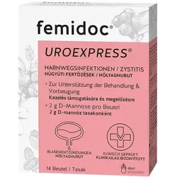Femidoc Uroexpress Beutel 14 St - Praktische Beutel zur sicheren Entsorgung bei Harnwegsinfekten, hygienisch und einfach zu handhaben.