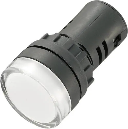 TRU Components 140401 LED-Signalleuchte Weiß 230 V/AC