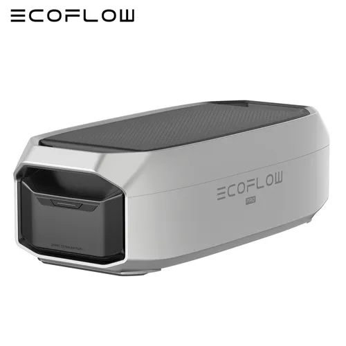 EcoFlow Delta Pro 3 Extra Batterie - 4096Wh Zusatzakku für Delta Pro 3, erweiterbare Energiekapazität und vielseitige Lademöglichkeiten