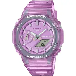 Casio G-Shock GMA-S2100SK-4AER Damenuhr - Armbanduhr mit analog-digitaler Anzeige, wasserdicht bis 20 Bar und 5 Tagesalarmen für maximale Funktionalität und sportlichen Stil.