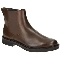 Ecco Metro London Chelsea Kakaobraun 45 - Elegante Herrenstiefelette - Wanderschuhe mit hochwertigem Echtleder und komfortablem Fußbett, ideal für stilvolle Anlässe oder den Alltag.