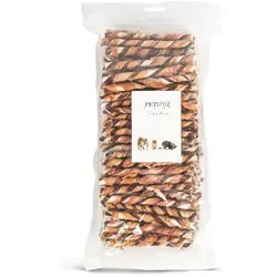Petstyle Living Kaustange mit Huhn & Rind - 100 Stück - Hundefutter: Fettarm, eiweißreich und 100% verdaulich. Ideal für gesunde Zähne und ohne künstliche Zusatzstoffe. Verwöhnen Sie Ihren Hund mit diesem unwiderstehlichen Snack!