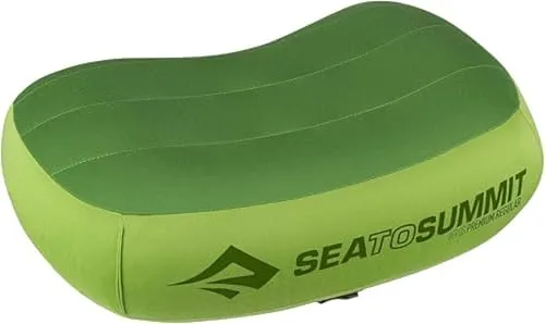 Sea to Summit Aeros Premium Pillow lime (LI) Regular - Leichtes Daunenkissen mit TPU-Luftkammer für optimalen Komfort und Haltbarkeit. Ideal für Camping und Reisen, passt sich perfekt an Kopf und Schultern an.