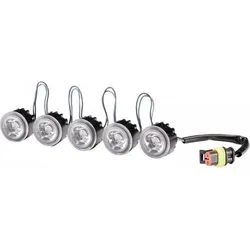 HELLA LED Tagfahrleuchtensatz LEDayFlex - 12V/24V - Rund - Glasklar - Autobeleuchtungen mit besserer Sichtbarkeit im Straßenverkehr. Extrem flache Bauweise und zuverlässige LED-Technologie für mehr Sicherheit beim Fahren.