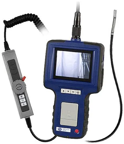 PCE Instruments PCE-VE 350HR Endoskop - Ortungsgeräte mit 2-Wege-Optik und 6,0 mm Durchmesser für präzise Einblicke in Maschinen. Ideal für Wartungstechniker zur frühzeitigen Erkennung von Schwachstellen.