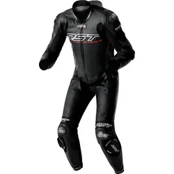 RST Race Dept V4.2 D3O Airbag Lederkombi 1tlg. perforiert - Schwarz - 3XL - Hochwertige Lederkombi mit integriertem Performance-Airbagsystem und D3O-Level 2-Schutz für maximalen Komfort und Sicherheit beim Fahren. Ideal für anspruchsvolle Motorradfahrer.