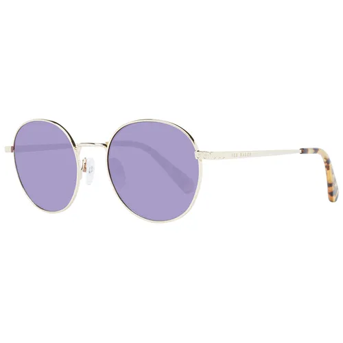 Ted Baker TB1679 474 49 Damen Sonnenbrille - Sonnenbrille für Damen im eleganten Gold-Design, 100% UVA & UVB Schutz und stilvollem Verlaufsglas für einen modischen Auftritt.