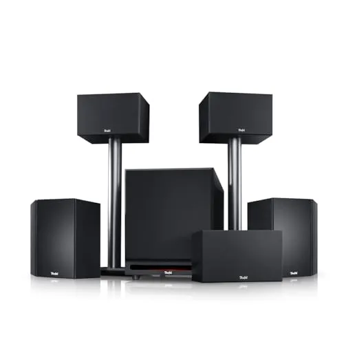 Teufel System 6-5.1 Heimkino Set - High-End Lautsprecher mit mächtigem Subwoofer, für abgrundtiefen Bass und Kinoatmosphäre in Räumen bis 35 qm