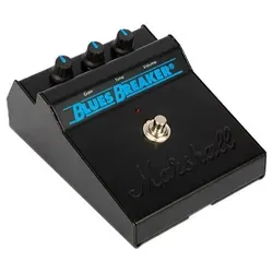 Marshall Bluesbreaker Reissue Effektpedal - Klassisches Effektpedal mit 3 Reglern für perfekten Sound. Robustes Stahl-Chassis sorgt für Langlebigkeit auf der Bühne. Flexibel einsetzbar mit Netzteil oder 9V Batterie.