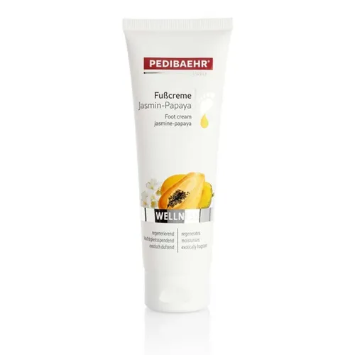 Pedibaehr Fußcreme Jasmin-Papaya 125 ml - bei trockener und rissiger Haut