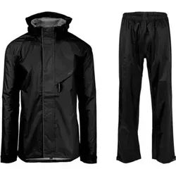 Agu Passat Rain Essential Jacke Schwarz XL für Herren - Die Agu Passat Regenjacke bietet 100% Wasserdichtigkeit und eine bequeme Passform für optimale Bewegungsfreiheit. Mit praktischen Belüftungsöffnungen und verstellbarer Kapuze ist sie ideal für wechselhaftes Wetter.