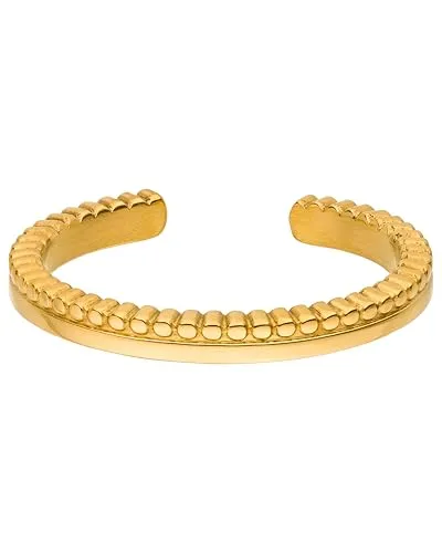 Purelei® Malihini Coin Ring – Verstellbarer Ring in Gold, Silber und Roségold - Ringe für Damen, filigranes, orientalisch inspiriertes Design und wasserfest aus hochwertigem Edelstahl – perfekt für den Sommer!