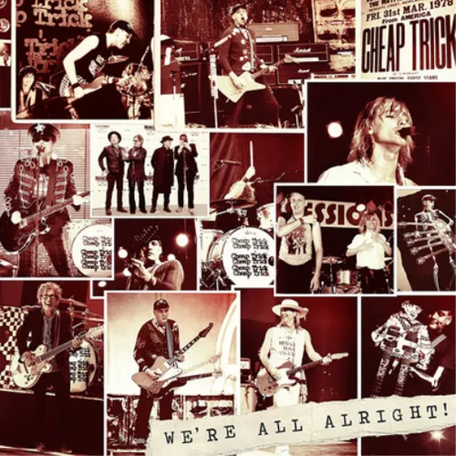 Cheap Trick We're All Alright! (CD) Deluxe  Album