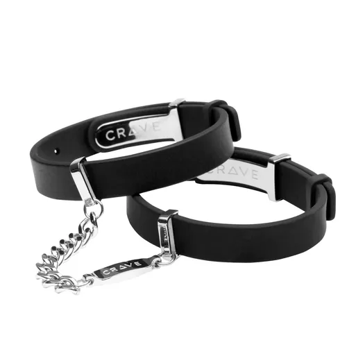 Crave - ID Cuffs Handfesseln Handschellen Bondage BDSM schwarz