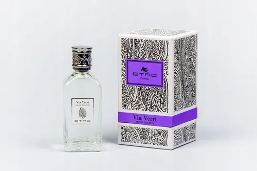 Etro Etra Via Verri 50ml EDT - Unisex Duft - Eau de Toilette Spray in normaler Größe, aus Italien. Ein einzigartiger Unisex-Duft, der Frische und Eleganz vereint.