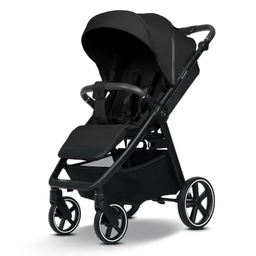 my junior® PLIA² Komfortbuggy - Kinderwagen & Buggys mit unplattbaren Luftkammerreifen, einstellbarer Federung und XXL-Einkaufskorb für höchsten Fahrkomfort und einfache Handhabung.