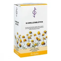 Kamillenblüten Tee - Arzneimittel zur Linderung von Magen-Darm-Beschwerden, Erkältungen und Entzündungen. Vielseitig anwendbar für Inhalationen, Gurgeln und Bäder.