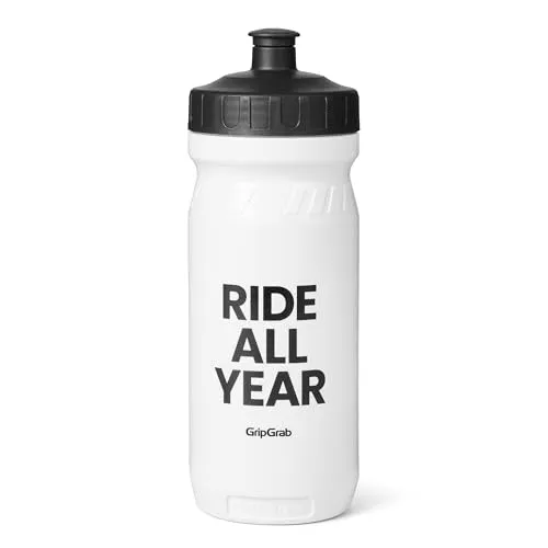 GripGrab R.A.Y. BPA-freie Fahrrad Trinkflasche Klein 600ml Radsport Bidon Sport Wasserflasche mit Zuckerrohr Quetschbar