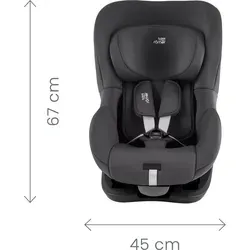 BRITAX RÖMER Kindersitz KING PRO – Sicherer i-Size Sitz für Kleinkinder - i-Size Kinderautositz für 15 Monate bis 4 Jahre (76-105 cm) mit 5-Punkt-Gurtsystem für maximalen Schutz und einfacher 3-Punkt-Gurtinstallation. Komfortable Ruhepositionen und schützende Seitenwangen.