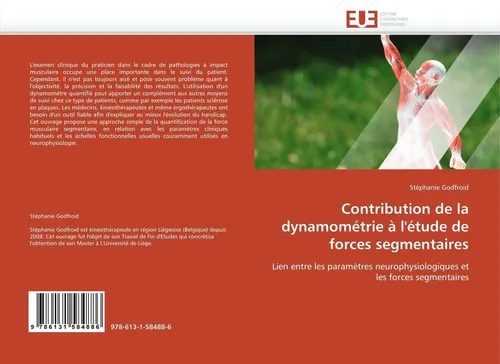 Contribution de la dynamométrie à l''étude de forces segmentaires Stéphanie Godf