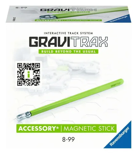 Ravensburger GraviTrax Accessory Magnet Stick 27478 - Praktisches Zubehör für Kugelbahnen, erleichtert das Erreichen von Kugeln und fördert kreatives Bauen ab 8 Jahren