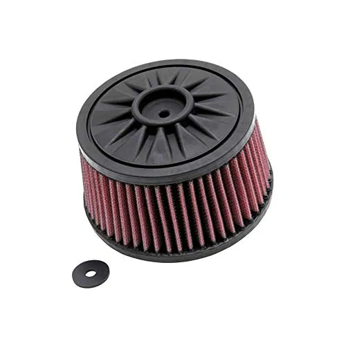 K&N YA-8514 Motorrad Tauschluftfilter Rot - Hochleistungs-Luftfilter für Motorräder mit großer Filterfläche, die längere Wartungsintervalle ermöglicht. Ideal für exzellente Filtration und passt perfekt auf Ihr Fahrzeug.
